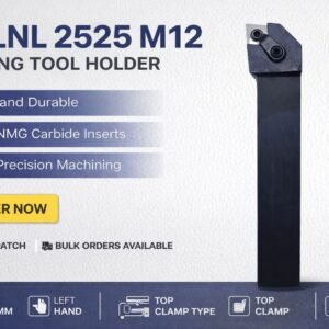 MCLNL 2525 M12 TOOL HOLDER SUITABLE FOR CNMG 12MM INSERT PCKT OF 1PIECE