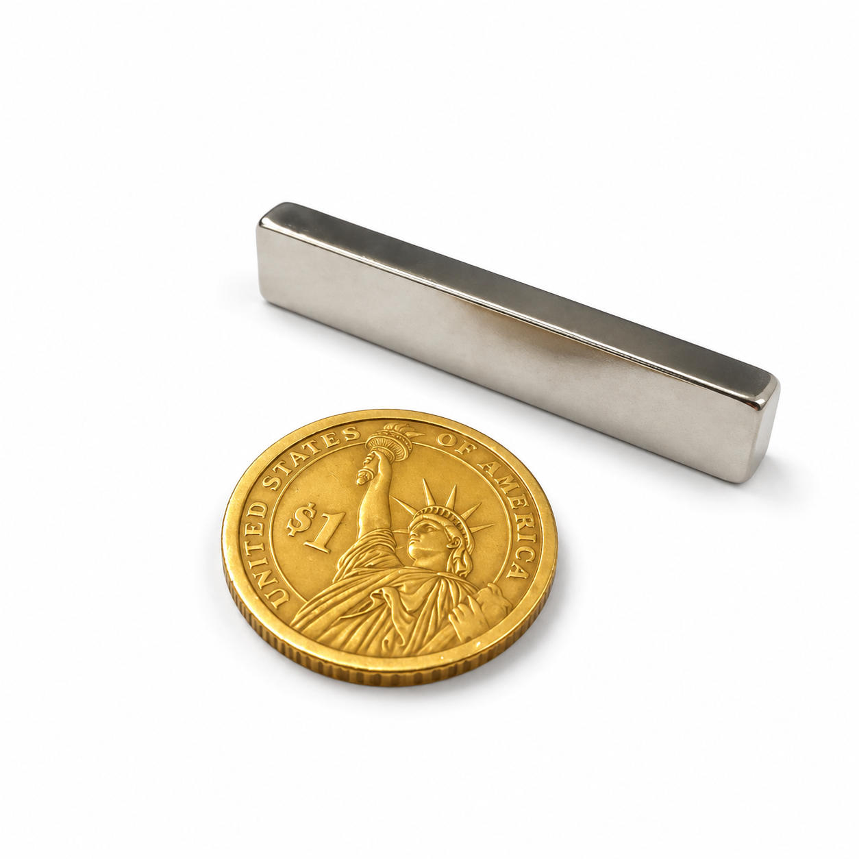 50X10X5MM MAGNET NEODYMIUM MAGNET PACK OF 4PCS - Image 2
